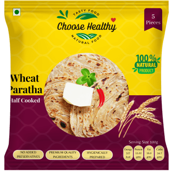 Wheat Paratha, Kerala Paratha Wheat, Half Cooked Paratha, Parotta Kerala, Malabar Parotta