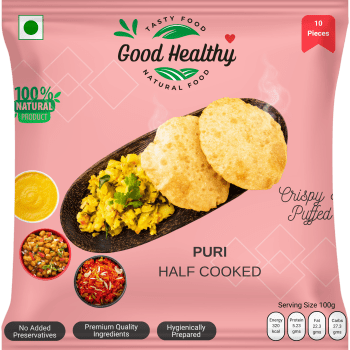 Puri, Poori, Good Healthy, Ready to Cook